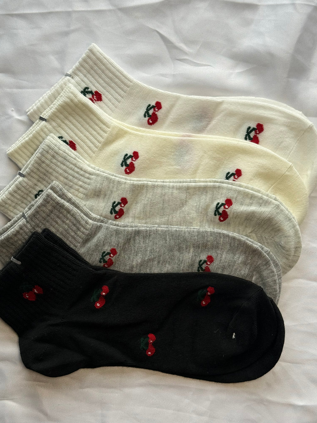 Pack 5 medias Cherry