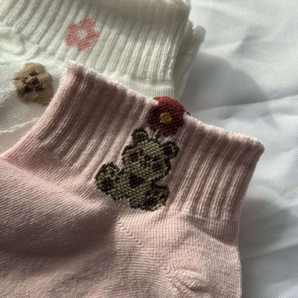 Pack 6 medias teddy